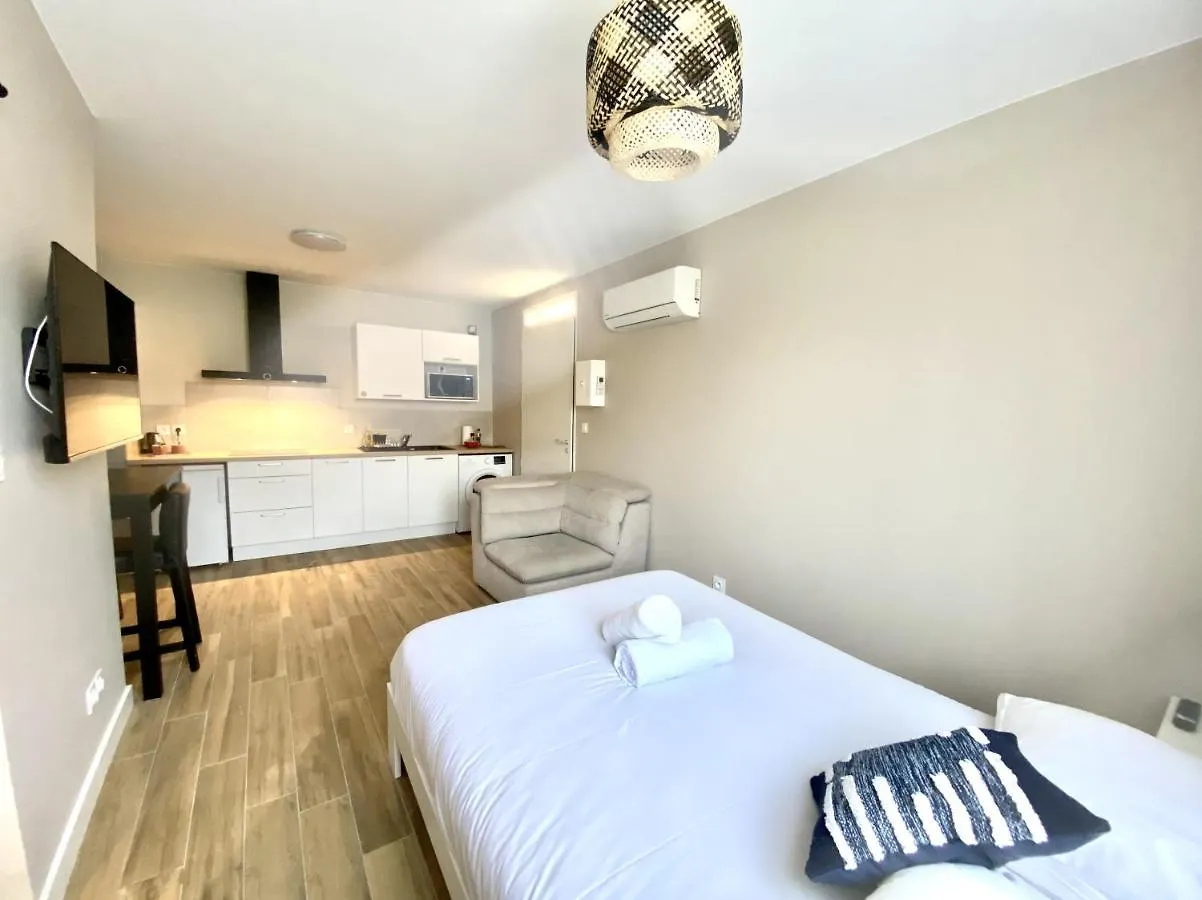 Appartement Le Catalan&L'Occitan - Studios avec parking et climatisation Toulouse